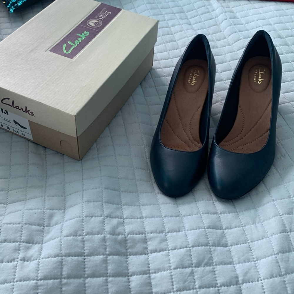 Clarks womens high heels